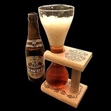 image of a glass of Belgian beer